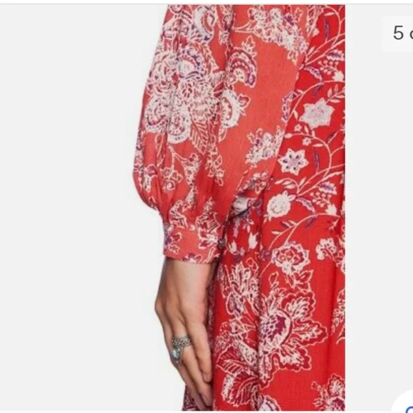 Free People Lucky Loosey Mini Dress Sz XS - Picture 5 of 8